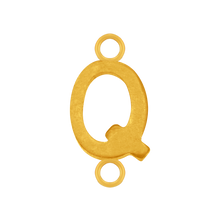 Load image into Gallery viewer, Highway Gothic Initials with 2 Jump Rings (6 mm)