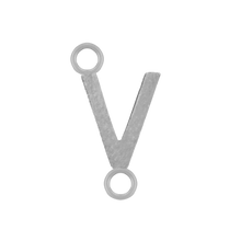 Load image into Gallery viewer, Highway Gothic Initials with 2 Jump Rings (6 mm)