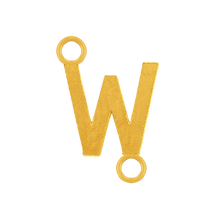 Load image into Gallery viewer, Highway Gothic Initials with 2 Jump Rings (6 mm)