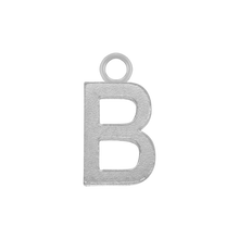 Load image into Gallery viewer, Highway Gothic Initials with 1 Jump Ring (6 mm)