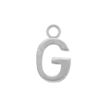 Load image into Gallery viewer, Highway Gothic Initials with 1 Jump Ring (6 mm)