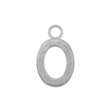 Load image into Gallery viewer, Highway Gothic Initials with 1 Jump Ring (6 mm)