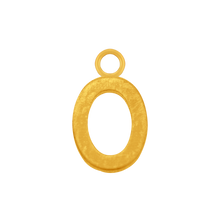 Load image into Gallery viewer, Highway Gothic Initials with 1 Jump Ring (6 mm)