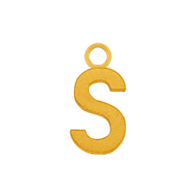 Load image into Gallery viewer, Highway Gothic Initials with 1 Jump Ring (6 mm)