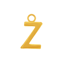 Load image into Gallery viewer, Highway Gothic Initials with 1 Jump Ring (6 mm)