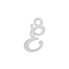 Load image into Gallery viewer, Script Initials with 1 Jump Ring (7 mm)