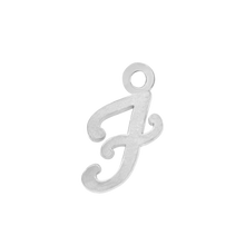 Load image into Gallery viewer, Script Initials with 1 Jump Ring (7 mm)