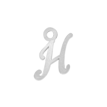 Load image into Gallery viewer, Script Initials with 1 Jump Ring (7 mm)