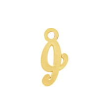 Load image into Gallery viewer, Script Initials with 1 Jump Ring (7 mm)
