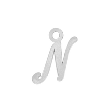 Load image into Gallery viewer, Script Initials with 1 Jump Ring (7 mm)