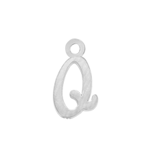 Load image into Gallery viewer, Script Initials with 1 Jump Ring (7 mm)