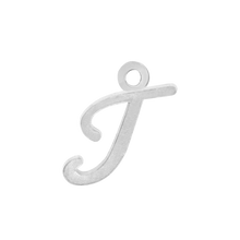 Load image into Gallery viewer, Script Initials with 1 Jump Ring (7 mm)