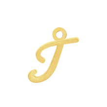 Load image into Gallery viewer, Script Initials with 1 Jump Ring (7 mm)