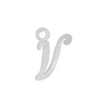 Load image into Gallery viewer, Script Initials with 1 Jump Ring (7 mm)