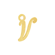 Load image into Gallery viewer, Script Initials with 1 Jump Ring (7 mm)
