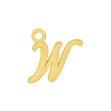 Load image into Gallery viewer, Script Initials with 1 Jump Ring (7 mm)