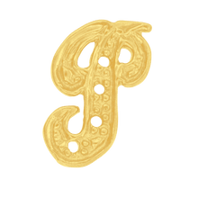 Load image into Gallery viewer, ITI NYC Block Script (10mm) (Semi-Polished)