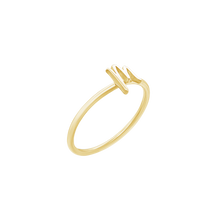 Load image into Gallery viewer, Script Initial Ring in Sterling Silver