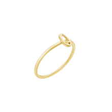 Load image into Gallery viewer, Script Initial Ring in Sterling Silver