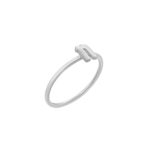 Load image into Gallery viewer, Gothic Initial Ring in Sterling Silver