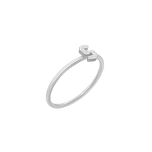 Load image into Gallery viewer, Gothic Initial Ring in Sterling Silver