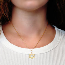 Load image into Gallery viewer, ITI NYC Star of David Pendant in Sterling Silver