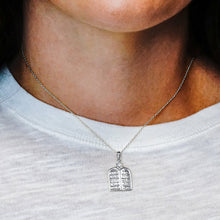 Load image into Gallery viewer, ITI NYC Ten Commandments Specialty Pendant in Sterling Silver