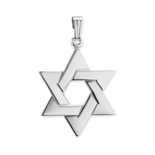 Load image into Gallery viewer, ITI NYC Star of David Pendant in Sterling Silver