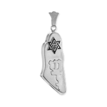 Load image into Gallery viewer, ITI NYC Map of Israel Specialty Pendant in Sterling Silver