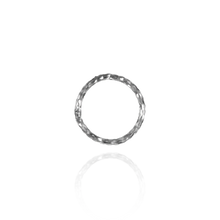 Load image into Gallery viewer, Closed Sterling Silver Diamond Cut Jump Rings