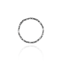 Load image into Gallery viewer, Closed Sterling Silver Diamond Cut Jump Rings