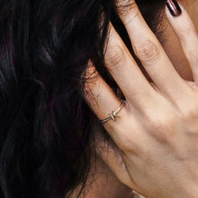 Load image into Gallery viewer, Initial Ring in 14K Gold