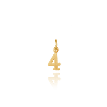 Load image into Gallery viewer, ITI NYC Modern Number Pendants (12.7mm) (100% Polished with Bail)