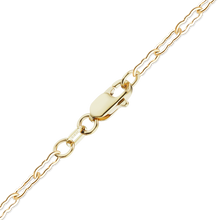 Load image into Gallery viewer, Finished Flat Krinkle Necklace in 14K Yellow Gold