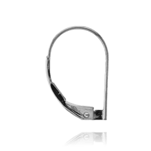 Load image into Gallery viewer, ITI NYC Leverback with Plain Straight Wire and No Ring (17 x 11 mm)