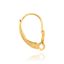 Load image into Gallery viewer, ITI NYC Leverback with Heart Design and Ring (16 x 8 mm)