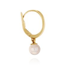 Load image into Gallery viewer, ITI NYC Round Leverback with Ring (17 x 11 mm)