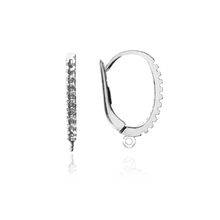 Load image into Gallery viewer, ITI NYC Leverback for Diamonds (25 x 11 mm)