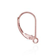 Load image into Gallery viewer, ITI NYC Leverback with Plain Straight Wire and Ring (16 x 10 mm)