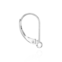 Load image into Gallery viewer, ITI NYC Leverback with Plain Straight Wire and Ring (16 x 10 mm)