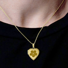 Load image into Gallery viewer, ITI NYC Plain Heart Locket in 14K Gold Filled with Optional Engraving (20 x 13 mm - 30 x 23 mm)