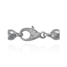 Load image into Gallery viewer, ITI NYC Lobster Pearl Clasps with Diamonds (7 x 26 mm - 11.6 x 38 mm)