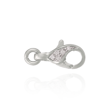 Load image into Gallery viewer, ITI NYC Lobster Locks With Diamonds (6.8 x 17.2 mm)