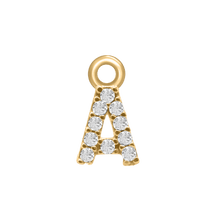 Load image into Gallery viewer, Block Initials (8.57mm) (100% Polished - Includes CZs)