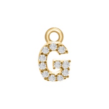 Load image into Gallery viewer, Block Initials (8.57mm) (100% Polished - Includes CZs)