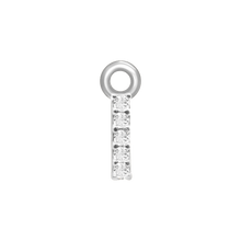 Load image into Gallery viewer, Block Initials (8.57mm) (100% Polished - Includes CZs)