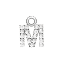 Load image into Gallery viewer, Block Initials (8.57mm) (100% Polished - Includes CZs)