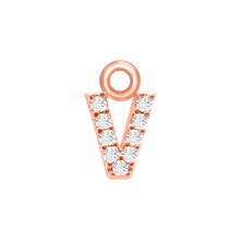 Load image into Gallery viewer, Block Initials (8.57mm) (100% Polished - Includes CZs)