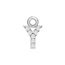 Load image into Gallery viewer, Block Initials (8.57mm) (100% Polished - Includes CZs)