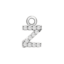 Load image into Gallery viewer, Block Initials (8.57mm) (100% Polished - Includes CZs)